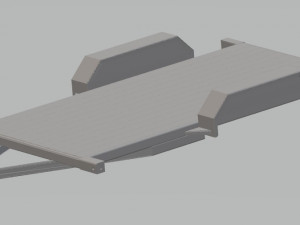 trailer - remolque printable 3d Model do druku 3D