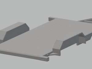 trailer - remolque printable 3d Model do druku 3D