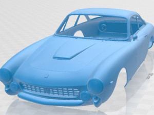 Ferrari 250 GT Berlinetta Lusso 1962 Printable Body Car 3D 프린트 모델