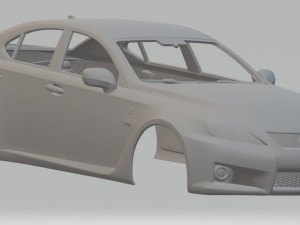 lexus isf printable body car Model do druku 3D