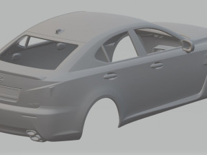 lexus isf printable body car Model do druku 3D