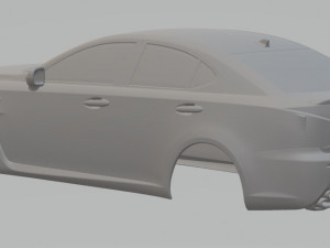lexus isf printable body car Model do druku 3D