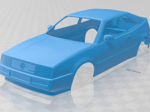 volkswagen corrado g60 1988 printable body car 3D 프린트 모델