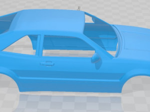 volkswagen corrado g60 1988 printable body car 3D-Druckmodell