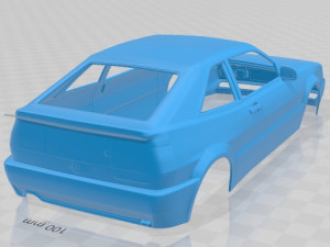 volkswagen corrado g60 1988 printable body car 3D-Druckmodell