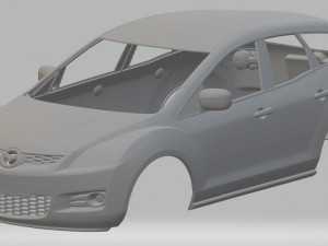 mazda cx-7 crossover printable body car 3D Print Model