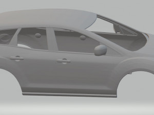 mazda cx-7 crossover printable body car Modello di stampa 3D