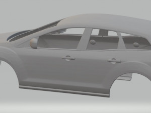mazda cx-7 crossover printable body car Modello di stampa 3D