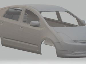 toyota prius printable body car 3D प्रिंट मॉडल