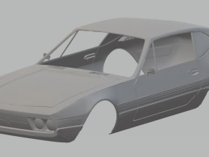 volkswagen sp2 printable body car 3D प्रिंट मॉडल