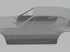volkswagen sp2 printable body car 3D प्रिंट मॉडल