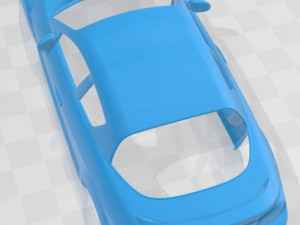 Mazda RX-8 2008 Printable Body Car Modelo de impresión 3D