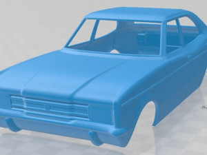 cortina sedan mk3 1970 printable body car 3D Print Model
