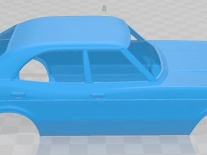 cortina sedan mk3 1970 printable body car Modello di stampa 3D