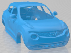 Nissan Juke 2011 Printable Body Car 3D प्रिंट मॉडल