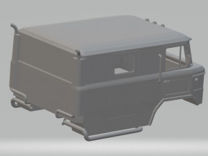 gaz 66 printable truck 3D Принт Модель