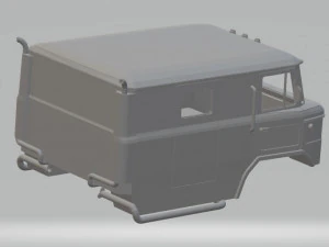 gaz 66 printable truck 3D Print Model