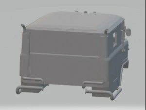 gaz 66 printable truck 3D Print Model