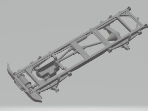 gaz 66 printable truck 3D Принт Модель