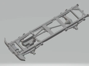 gaz 66 printable truck 3D Print Model