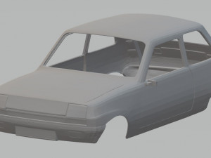 renault 5 printable body car 3Dプリントモデル