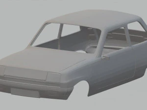 renault 5 printable body car 3D Print Model