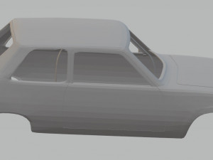 renault 5 printable body car 3Dプリントモデル