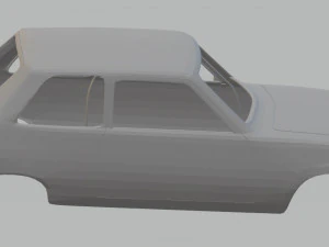 renault 5 printable body car 3D Print Model