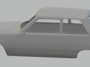 renault 5 printable body car 3D Print Model