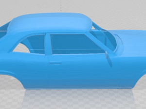 cortina mk3 coupe printable body car Modello di stampa 3D