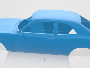 cortina mk3 coupe printable body car Modello di stampa 3D
