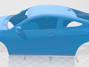 honda accord coupe printable body car 3D Print Model