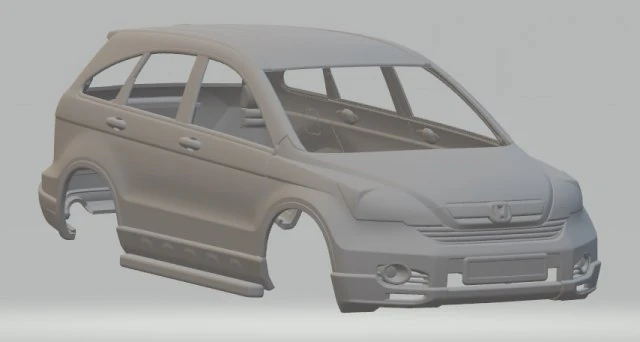 honda cr-v printable body car 3D Print Model .c4d .max .obj .3ds .fbx .stl .blend