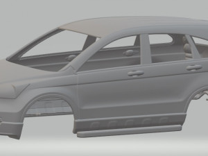 honda cr-v printable body car Modèles 3D en vedette