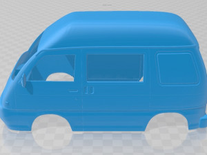 piaggio porter printable body van Modèles 3D en vedette