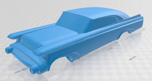 norseman 1956 printable body car 3Dプリントモデル .c4d .max .obj .3ds .fbx .stl .blend