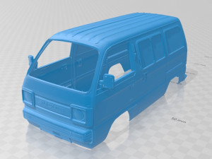 suzuki carry printable body van Modelo de impresión 3D