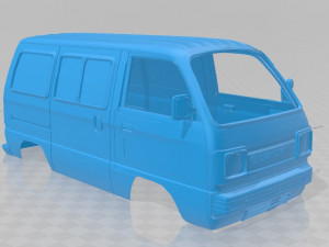 suzuki carry printable body van Modelo de Impressão 3D