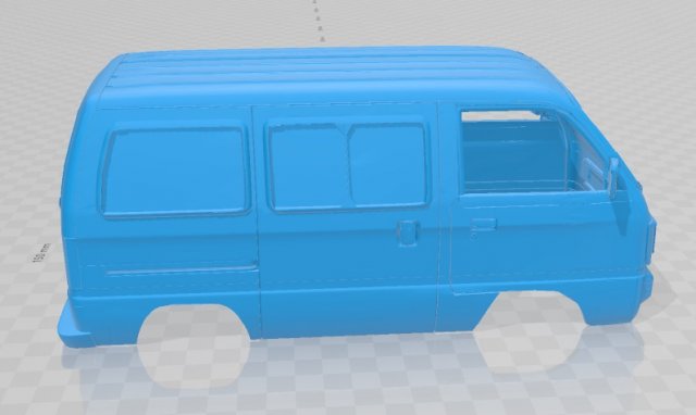 Suzuki van shop models