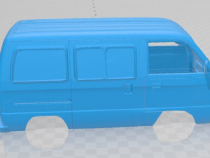 suzuki carry printable body van Modelo de Impressão 3D