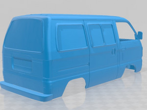 suzuki carry printable body van Modelo de Impressão 3D