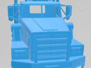western star 6900 xd printable cabin truck Modelo de impresión 3D