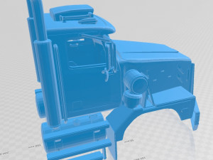 western star 6900 xd printable cabin truck Modelo de impresión 3D