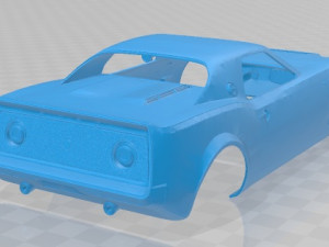 mach 2 printable body car Modèles 3D en vedette
