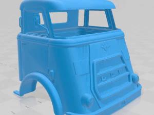 daf a1600 printable cabin truck 3D Print Model