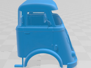 daf a1600 printable cabin truck Modèles 3D en vedette