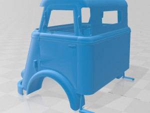 daf a1600 printable cabin truck Modèles 3D en vedette