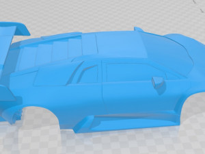 lamborghini diablo gtr printable body car Model do druku 3D