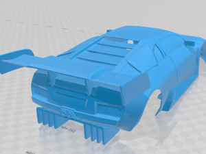 lamborghini diablo gtr printable body car Model do druku 3D