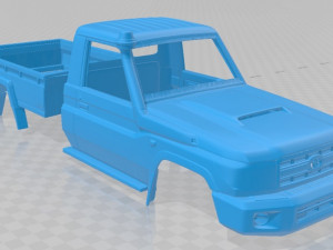 toyota land cruiser printable body car 3D Print Model